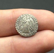 Wonderful old Roman solid coin Silver Rare unique coin
