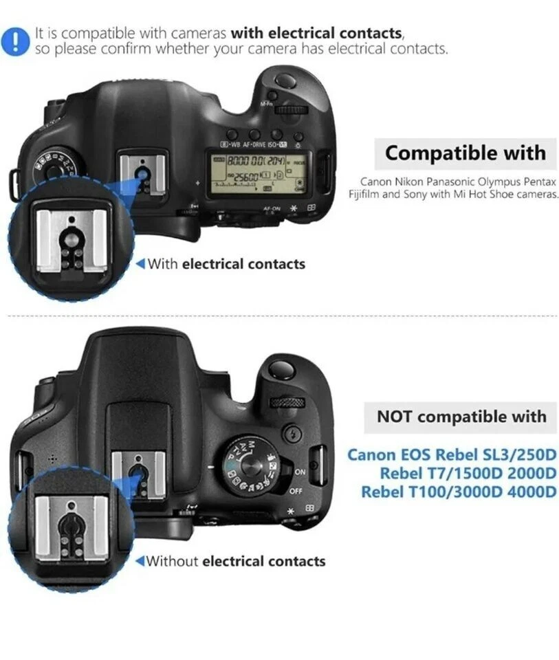 Neewer TT560 Flash Speedlite y disparador RT-16 + 3 receptores Canon Nikon Panasonic Foto 4 de 4