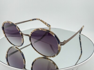 MODO Model 464 Sambl Round Sunglasses in Sand Marble 52-20-140