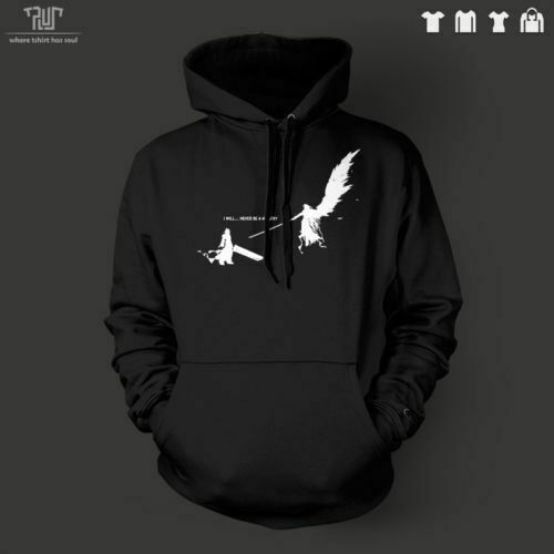 Final Fantasy FF7 Cloud Sephiroth hoodie 82% cotton fleece Final Fantasy FF7 Cloud Sephiroth hoodie 82% cotton fleece