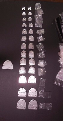 New E.B. Smith Heel Taps EB Smith SUPER aluminum alloy 13 sizes Tap Dance Taps