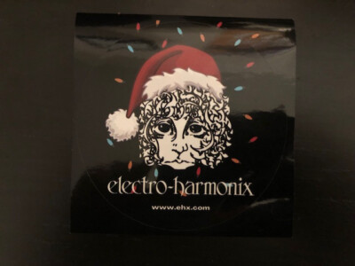 Electro-Harmonix Sticker 4'' Round ORIGINAL GENUINE VERY RARE