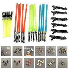 3.75'' Star Wars Lightsaber Blaster Jetpack Knapsack Helmets Accessory Rare