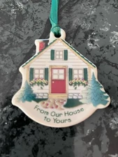 Longaberger Pottery (Basket Tie-On From Our House to Yours)