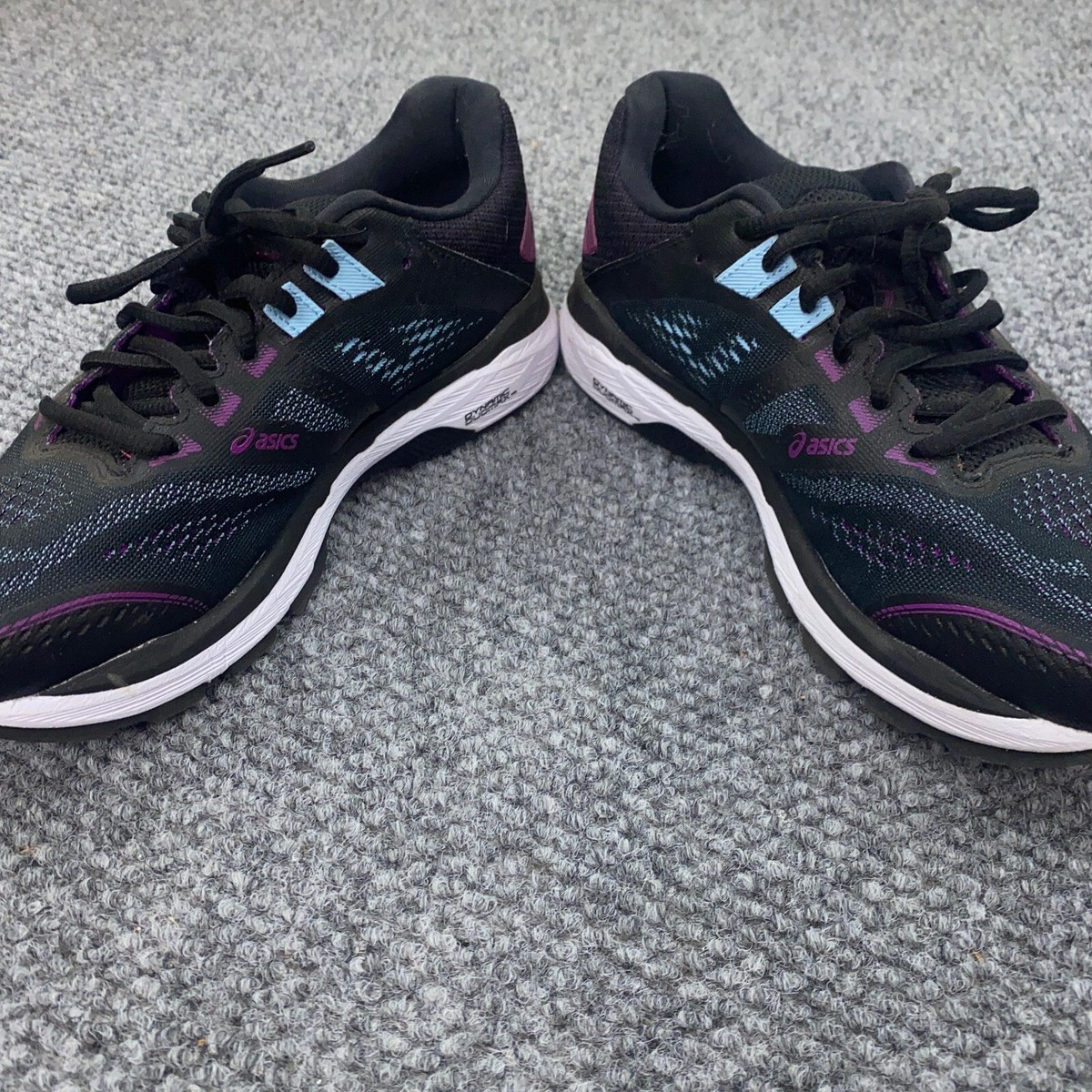 Asics GT 2000 Running Shoes Womens Size Wide Black Dynamic