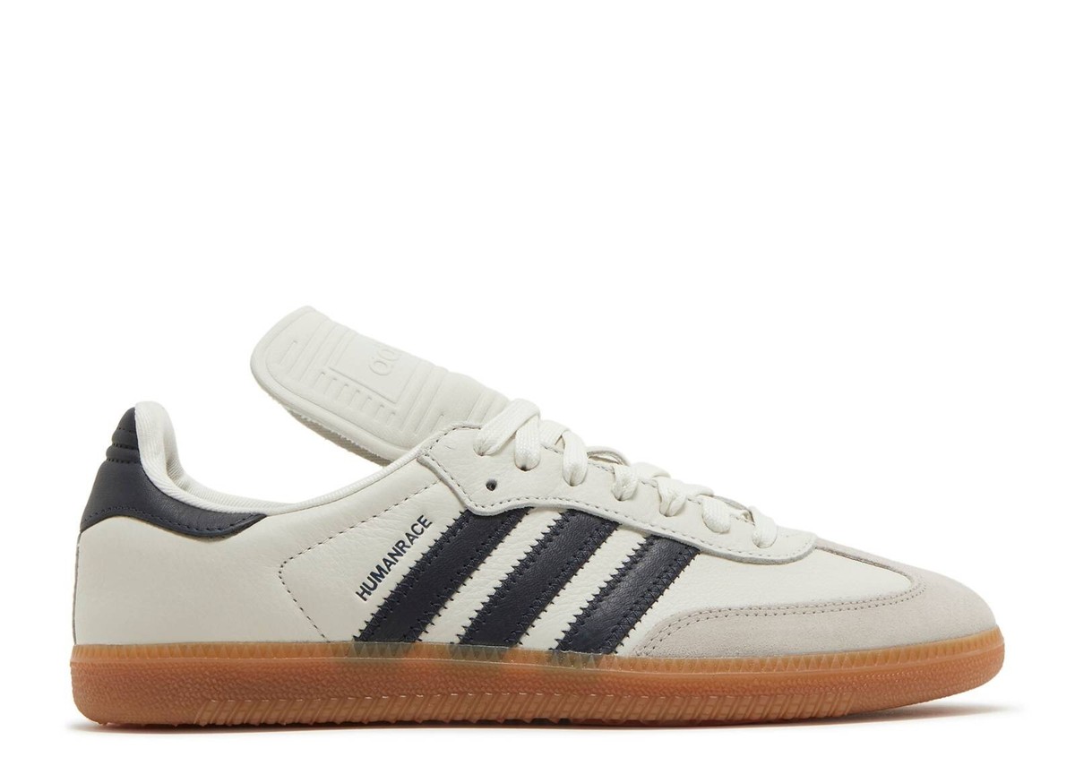 Size 9 - adidas x Pharrell Samba Human Race Cloud White HP3383