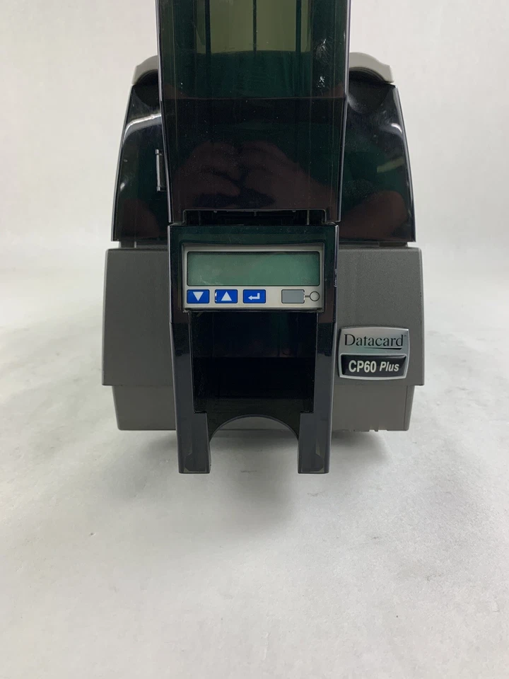 Datacard CP60 Plus Thermal ID CARD Printer For Parts  Magstrip Error MS-01410 - Image 3 of 4
