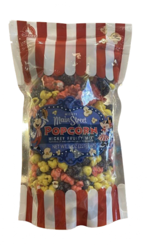 Disney Parks Mickey Main Street Popcorn Mix Fruttato Nuovo Sigillato - Foto 1 di 3