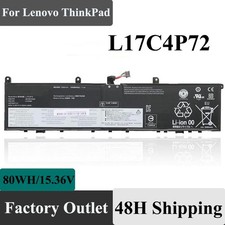 L17C4P72 Laptop Battery For Lenovo ThinkPad X1 Extreme 1st Gen/2nd Gen OEM