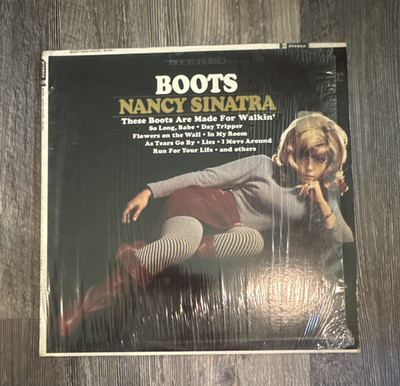 Nancy Sinatra Boots Reprise Pop 12'' Black Vinyl LP Record 33RPM Stereo