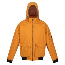 Regatta Giacca da Uomo Impermeabile Faizan Giallo Taglia L Codice RMP332-M0Z