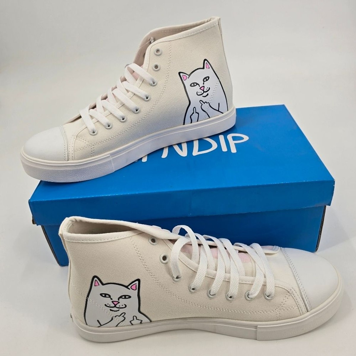 RIPNDIP Lord Nermal UV Activated High Tops Sneakers Size 10  display picture 1