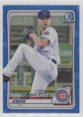 2020 Bowman Draft Chrome Blue Refractor 139/150 Ryan Jensen #BD-9 0z8y