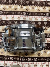 Tamburo rullante usato Yamaha SD965AE YD9000 serie guscio alluminio con custodia morbida