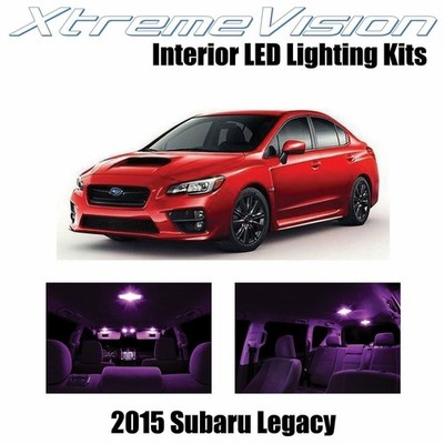 XtremeVision Interior LED for Subaru Legacy 2015+ (12 PCS) Pink