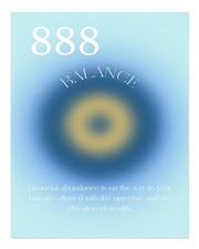 Abstract Balance 888 Wall Art Poster for Modern Home Decor Modern Art