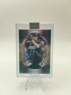 2025 Topps Five Star Baseball - Jackson Jobe RC - Green #d 4/15 -Detroit Tigers