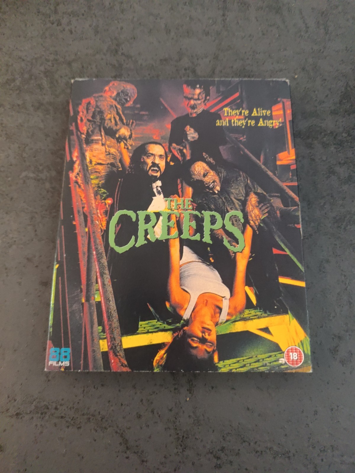 THE CREEPS BLU RAY WITH SLIPCOVER BRAND NEW SEALED UK RELEASE