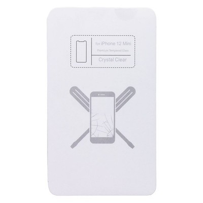 UBREAKIFIX Tempered Glass for Apple iPhone 12 Mini Crystal Clear 5 PK
