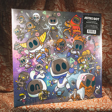 SEALED Astro Bot Soundtrack PS5 WHITE vinyl 2LP VGM OST Astrobot video game LP