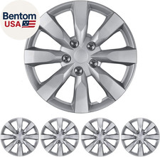 (4-Pack) Copricerchi Premium 16" Coprimozzo Stile OEM Ricambio Snap on Auto T