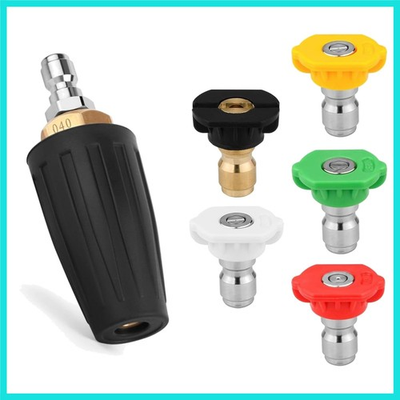 #ad Turbo Nozzle Pressure Washer Tips4000 PSI 4.0 GPM 4.0 Orificewith 5 Pieces ... $32.35