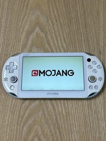 Sony PS Vita PCH-2000 Slim Light Blue White Console Japanese Tested Works