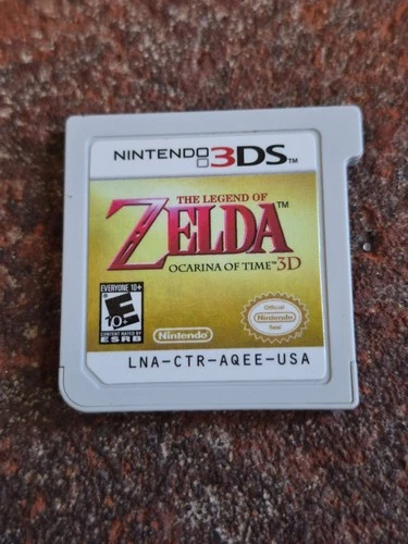 Authentic The Legend of Zelda: Ocarina of Time 3D Nintendo 3DS