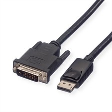 11.04.5771 ROLINE Video Cable DisplayPort M to DVI-D D