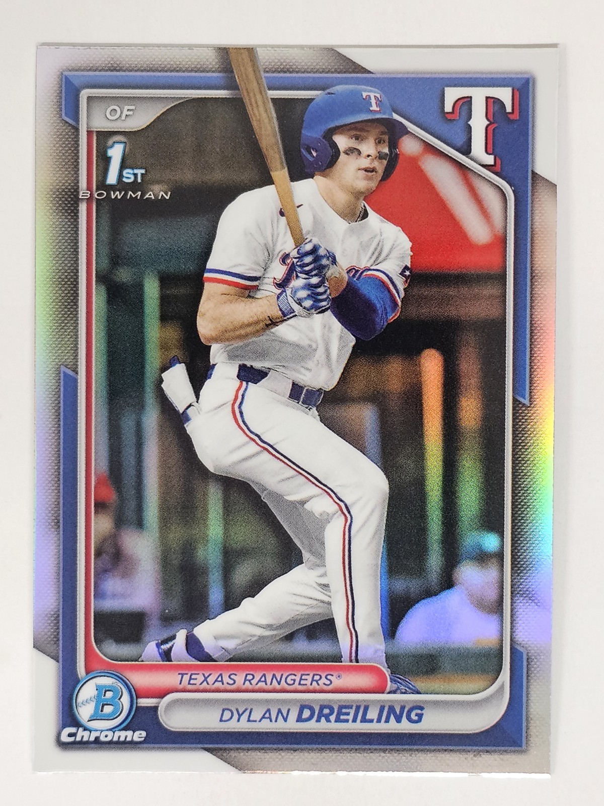 2024 Bowman Draft Chrome Dylan Dreiling #BDC-42 1st Bowman Refractor