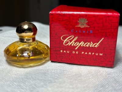 Selten! Vintage 90er Miniatur Chopard Casmir, EdP 5ml, voll, mit Box + Beipackzettel