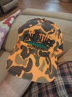 Camo Orange & Brown Pattern OTTO Snapback Hat - 6 Panel - Preowned W/ Stitching — photo 1