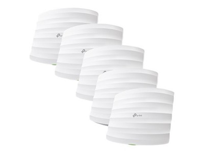 TP-LINK Omada EAP245(5-PACK) 2.4GHz 5GHz 1750Mbps 64-bit WEP 128-bit WEP