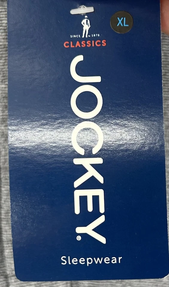 NUEVO CON ETIQUETAS Camisa Jockey Calce Clásico Gris Claro Algodón Prendas para Dormir Ropa de Salón Pijama XL Foto 4 de 4