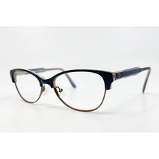 Juicy Couture Eyeglasses Womens Blue Cat Eye JU 174 OXZ 52-16-140