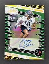 2024 Panini Absolute - Rookies Calen Bullock #165  Signatures Green /25 (AU, RC)