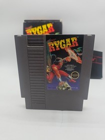 Rygar 5-Screw (Nintendo Entertainment System, 1987) NES Box & Game!