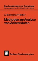 P. Mitter | Methoden Zur Analyse Von ZeitverläUfen | Taschenbuch | Deutsch