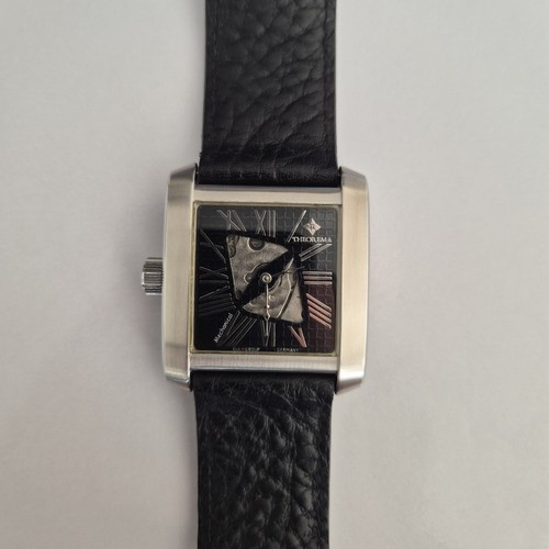 Rare Theorema Double Sided Vintage Mechanical Square Tank Watch - Picture 5 of 7