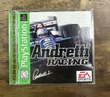 Andretti Racing (Sony PlayStation 1, 1996) Tested And Working Fast Safe Shipping