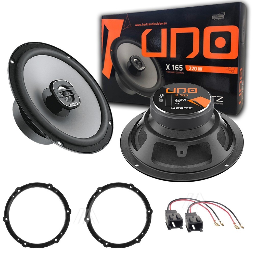 Upgrade Audio Peugeot 508: Kit Altoparlanti Hertz X 165 Coassiali