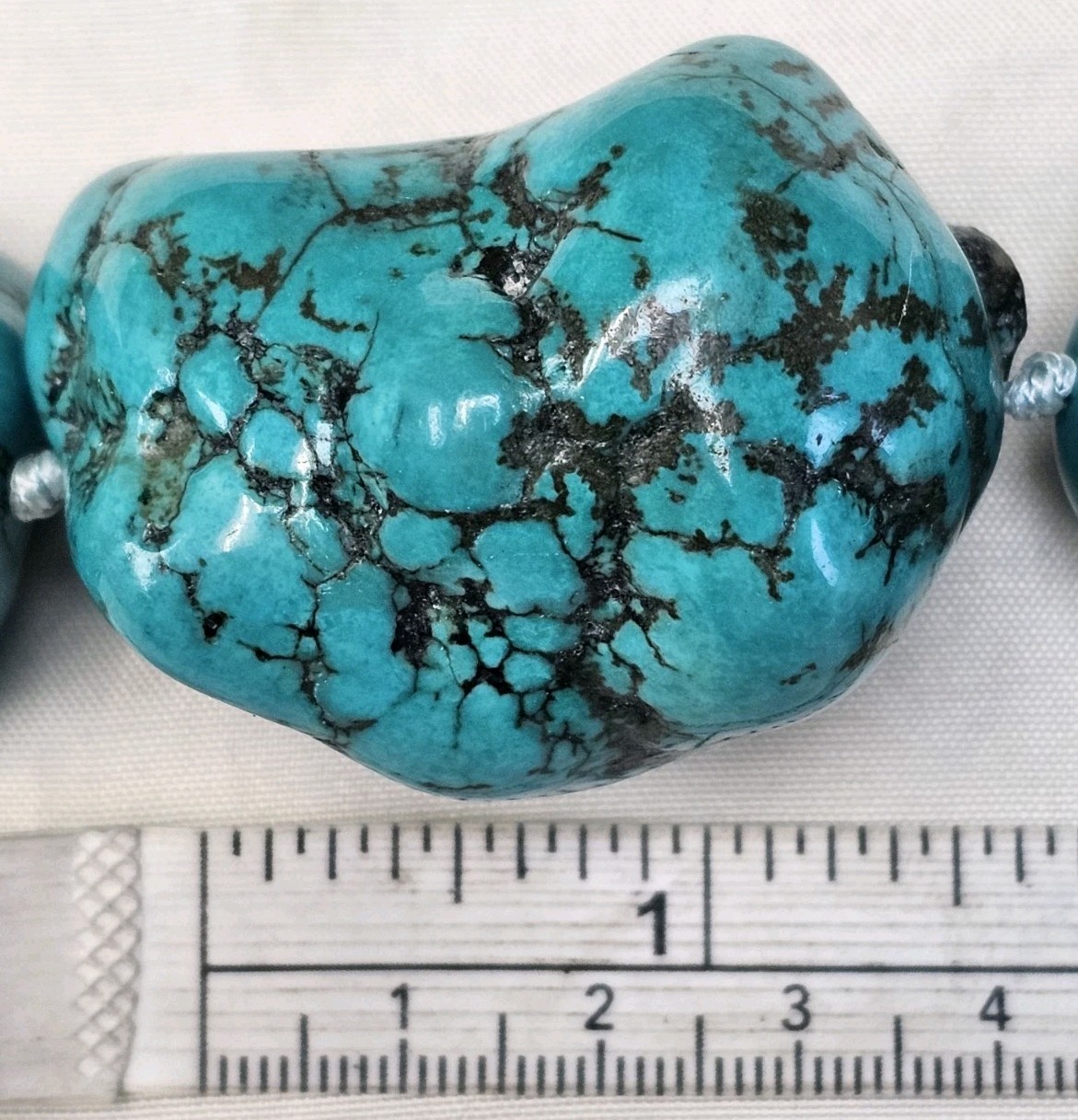 Beautiful Turquoise Statement Piece Necklace - image 22