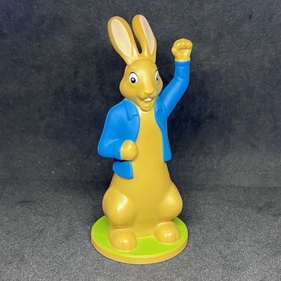 Peter Rabbit McDonald's 2017 Easter Toy Action Figure Bunny Cake Topper A3