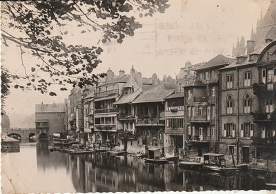 CPSM METZ LES ROCHES VIEWS DU PONT DES ROCHES