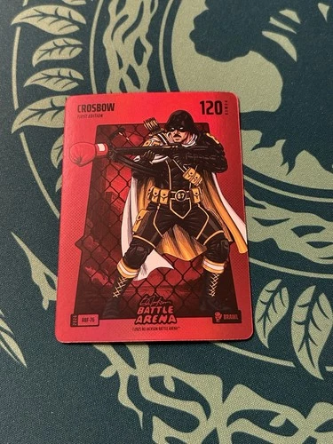 Sidney Crosby CROSBOW Red Brawl Foil Bo Jackson Battle Arena 2026 Edition