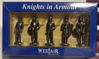Westair Knights in Armor 10145 1972 Pewter Figures Tower London New Sealed Box — photo 9
