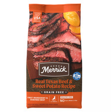 Merrick Grain Free Adult Dry Dog Food - Natural, Texas Beef Sweet Potato New