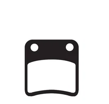 NEW brake pads, brake pads EBC type SFAC257 scooter carbon