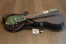 1968 Kustom K-200 USA Semi-Hollow Electric Guitar Wine Burst + OHSC