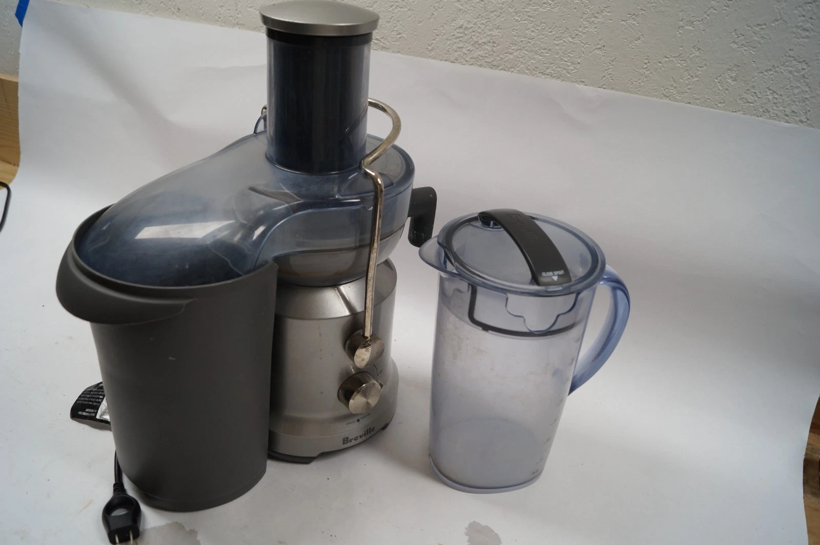 Breville BJE430 BJE430SS1L Juice Fountain Cold Electric WORKING READ PoR E213
